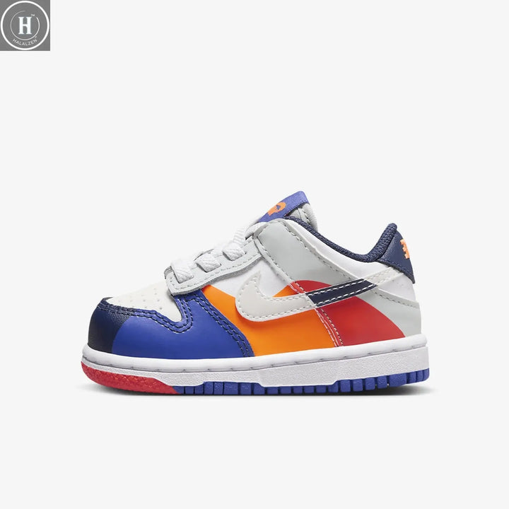 Nike genuine Dunk Low SE baby and toddler lightweight, comfortable and durable sports shoes FV2964-100 HALALZEN