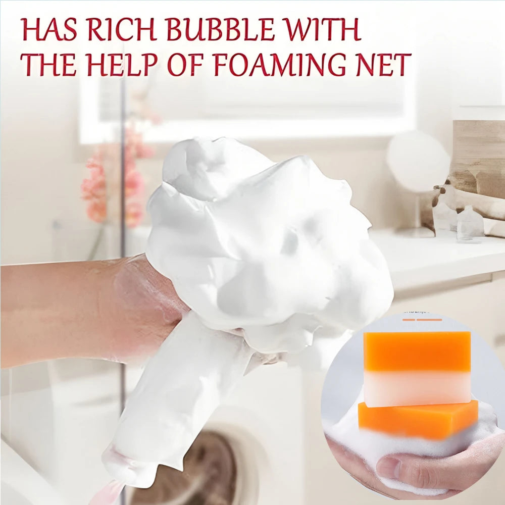 1/2/4/6Pcs 100gKojic Acid  Whitening Soap, Glutathione Skin Lightening, Anti-aging & Moisturizing Handmade Soap for Face & Body