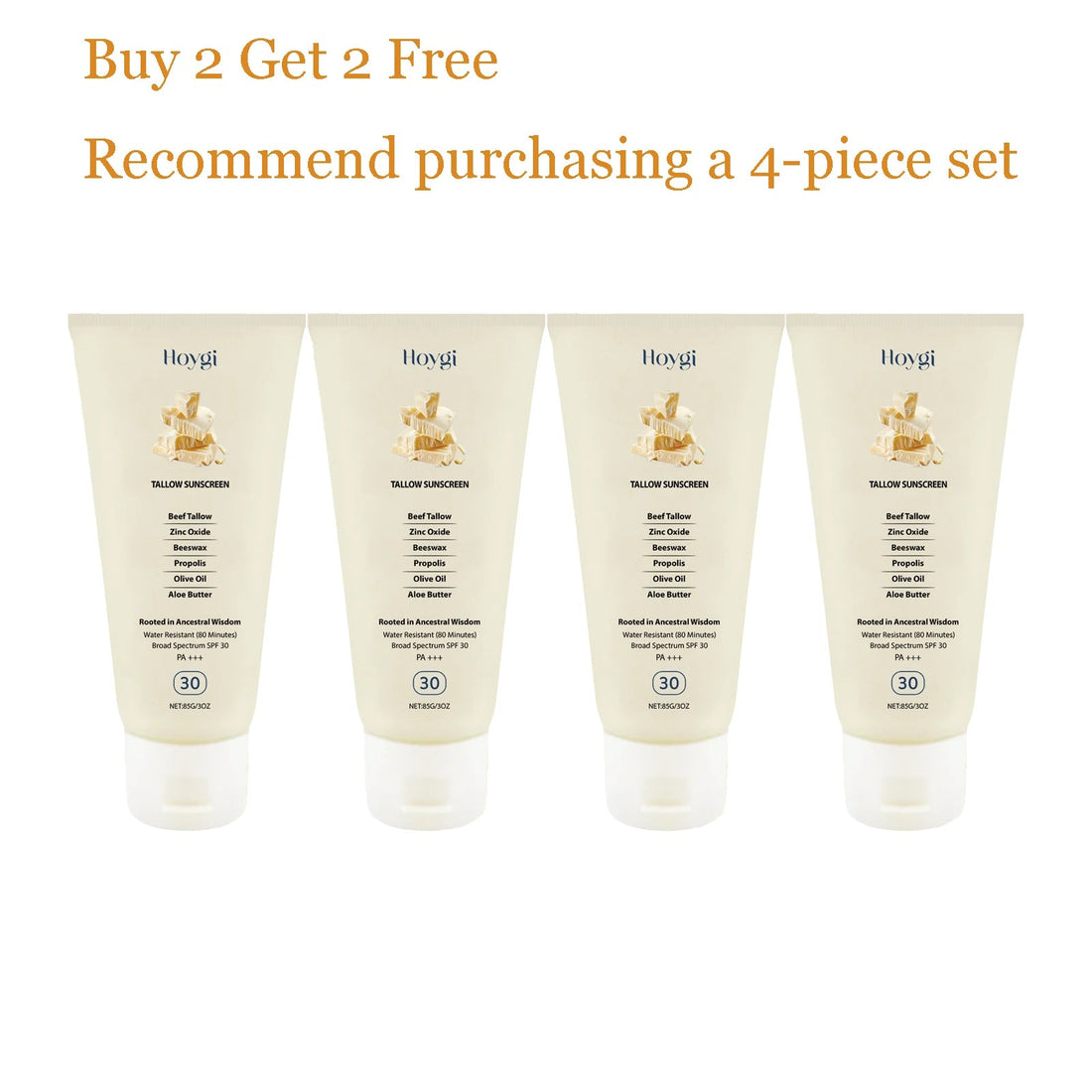 85g SPF30 Body Sunscreen Lotion Lightweight Refreshing Non-sticky Breathable Sweatproof Anti-UV Glowing Hydrating Sunblock Cream Halalzen