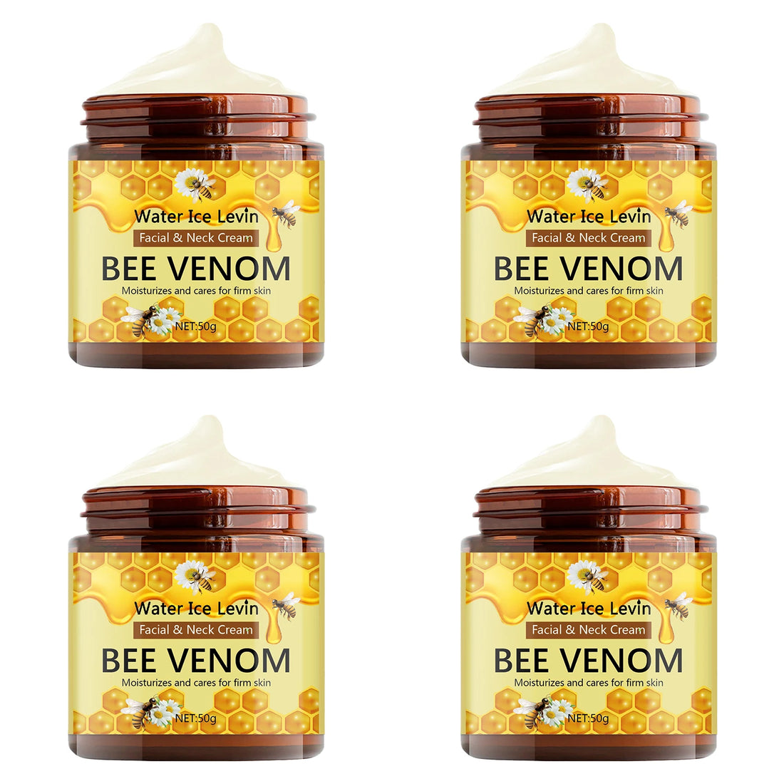 Bee Venom Cream Face Whitening Cream Remove Dark Spots Fade Freckle Melanin Anti Wrinkle Aging Moisturizing Brighten Skin