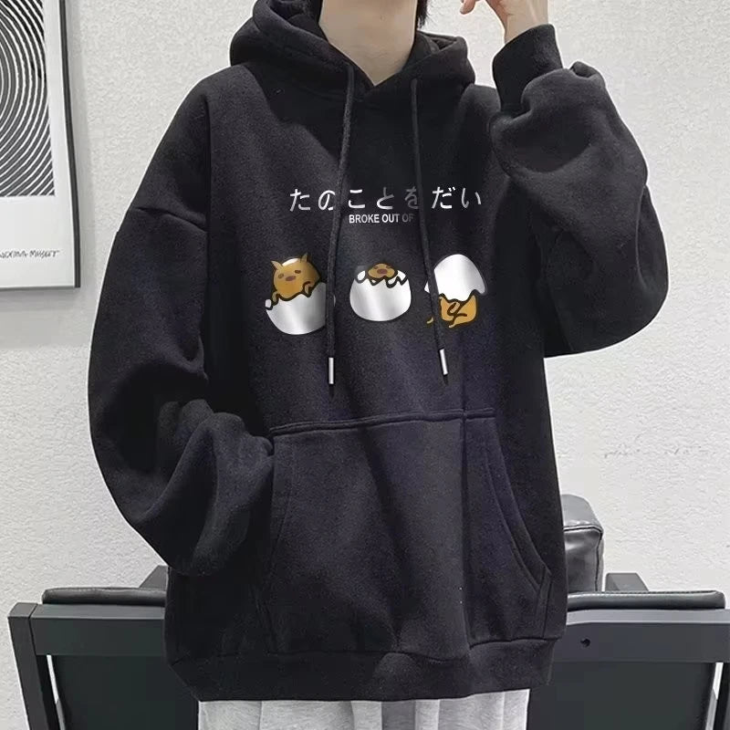Harajuku New Casual Sweatshirt American Hoodies Women Y2k Clothes Tops Goth Streetwear Grunge Oversized Hoodie Men Clothing