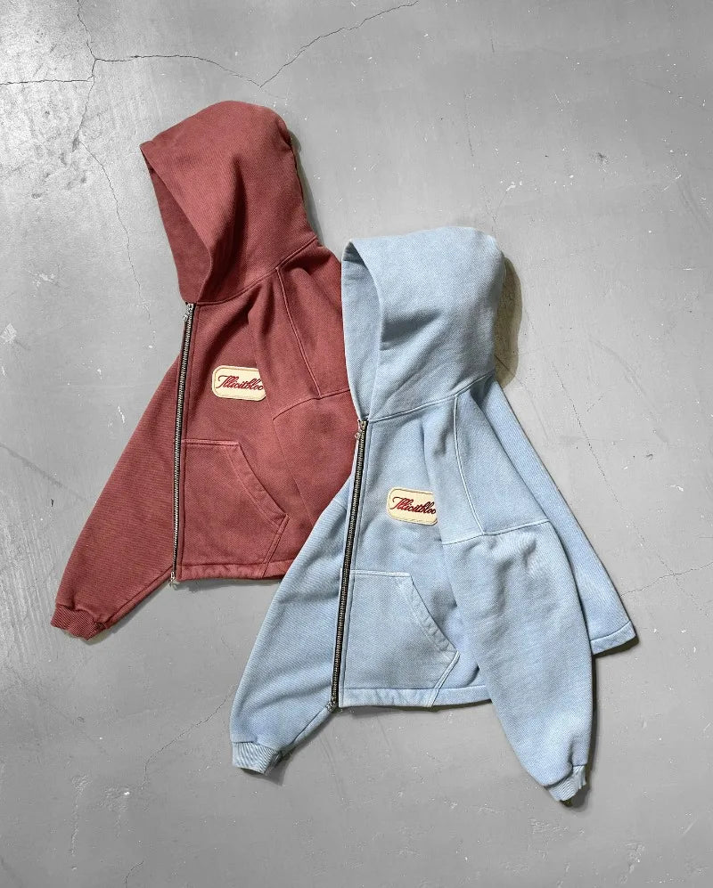 Autumn And Winter American New Fashion Letter Embroidered Hoodie Sweater Women Y2K Gothic Hip-hop Popular Couple Sweatshirt