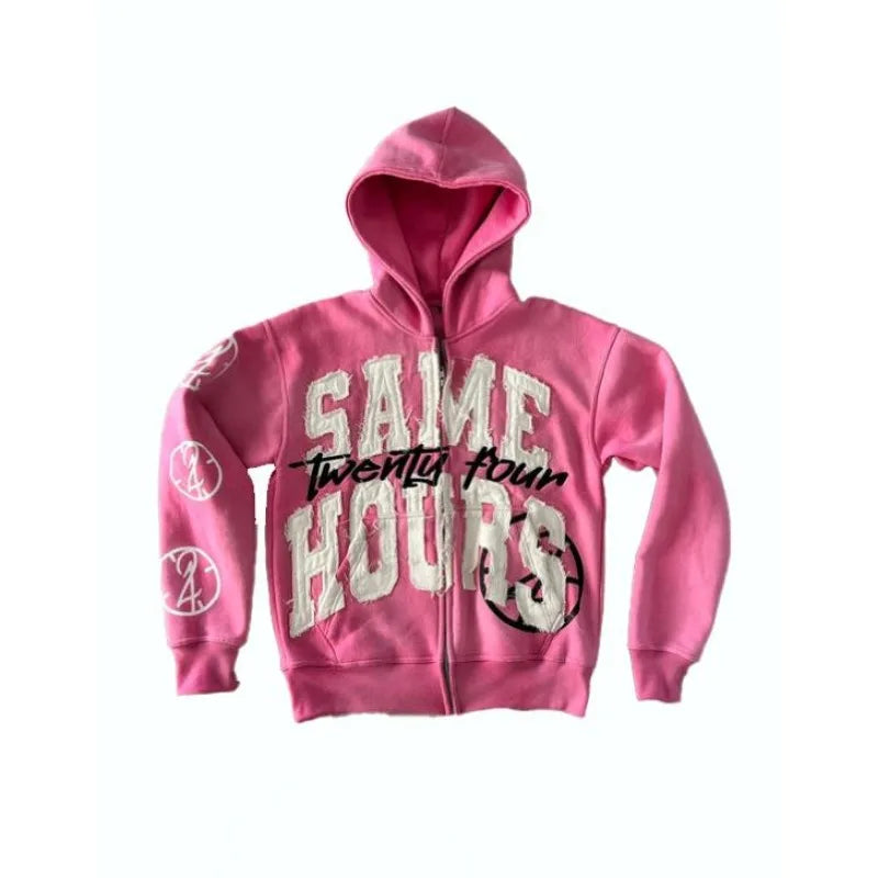 Letter Hoodie for Men Women, Graphic Hoodies for Men Y2k Hoodie Aesthetic Hoodies Sweatshirt Jacket Fall Goth Grunge Blue Hooded