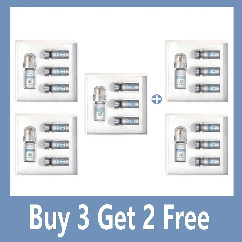 Hyaluronic Acid Stock Solutions Face Serum with Roller Microneedle Set Moisturizing Anti-Wrinkle Facial Serum Smoothing Refresh Halalzen