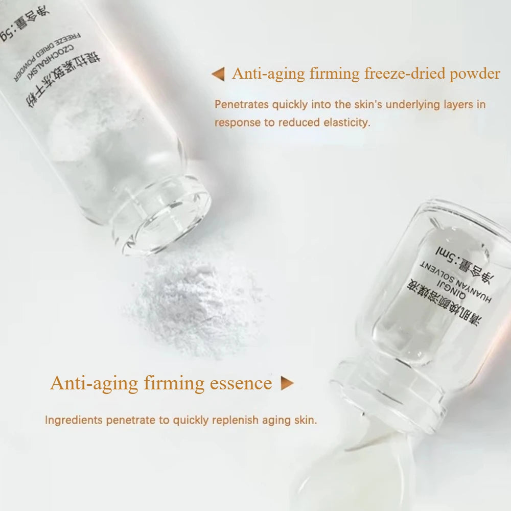 Anti Aging Freeze Dried Powder Peel Off Mask Anti Wrinkle Facial Care Mask Nourishing Moisturizing Fade Fine Lines Halalzen