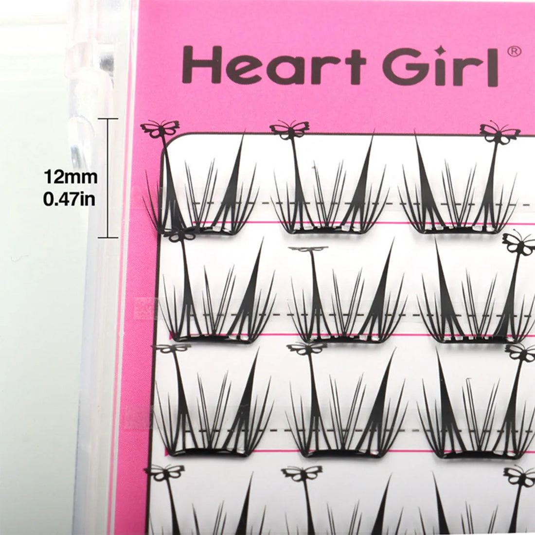 Glue-free False Eyelashes Fluffy Thick & Curled Daily Party Lash Star Butterfly Manga Clusters DIY Eyelash Extension Makeup Tool