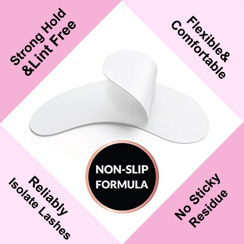 25/50/100Pairs Eye Patches Under Eyelash Pads for Building Paper Patches Lint Free Stickers for False Eyelashes LAUKISS