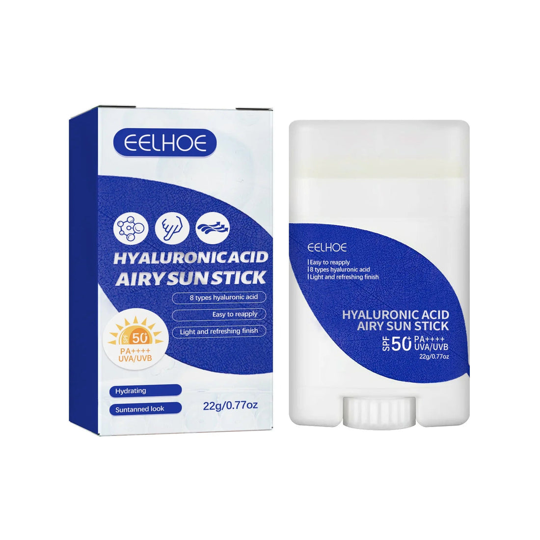 EELHOE UV Protection Cream Spf 50 UV Protection Outdoor Anti Oxidant Moisturizing Skin Care Hyaluronic Acid Face Sun Block Cream Halalzen