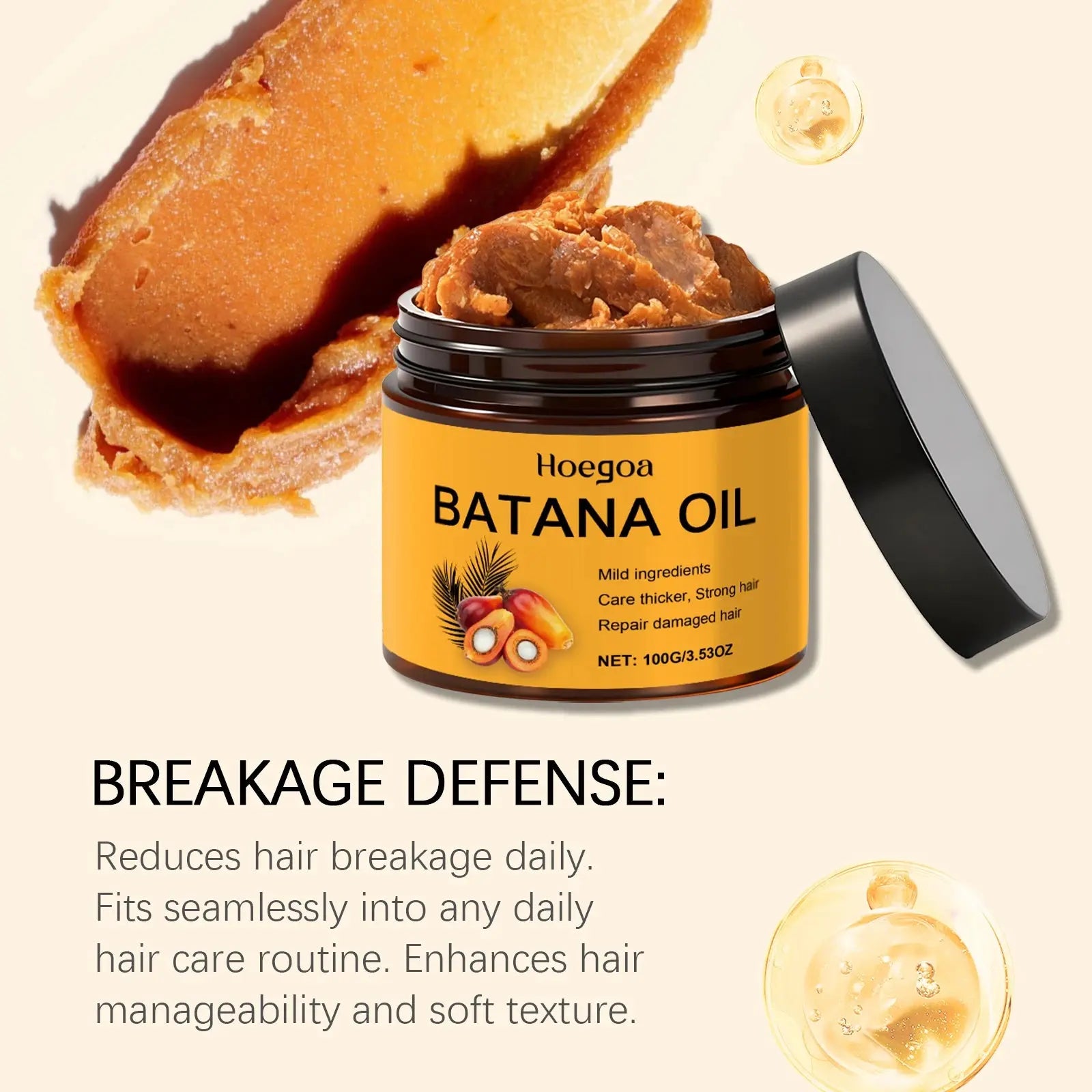 Batana Scrub Gentle Exfoliating Scalp Care Deep Cleansing Detox For Buildup Removal Nourishing Hair Treatment All Hair Types Halalzen