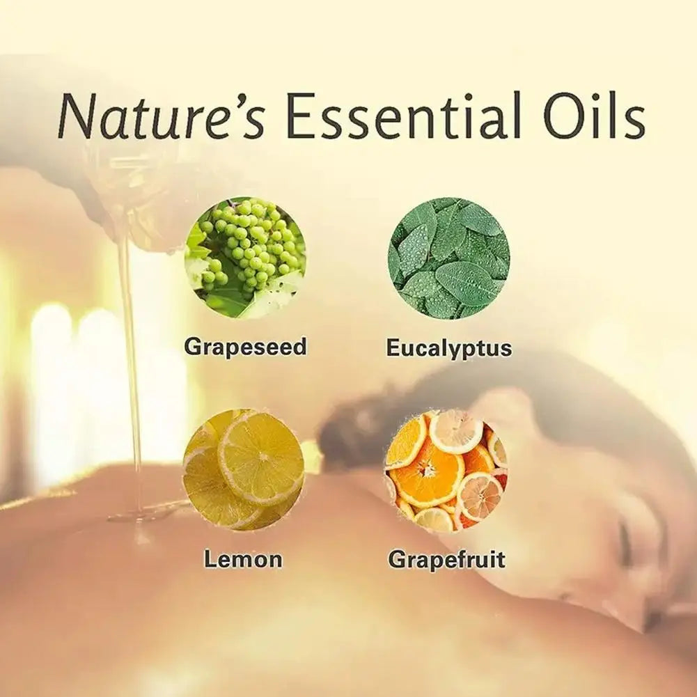 Body Smooths Skin Massage Oil Infused with Collagen and Stem Cell Skin Tightening Moisturizing Firming Body Cleansing Halalzen