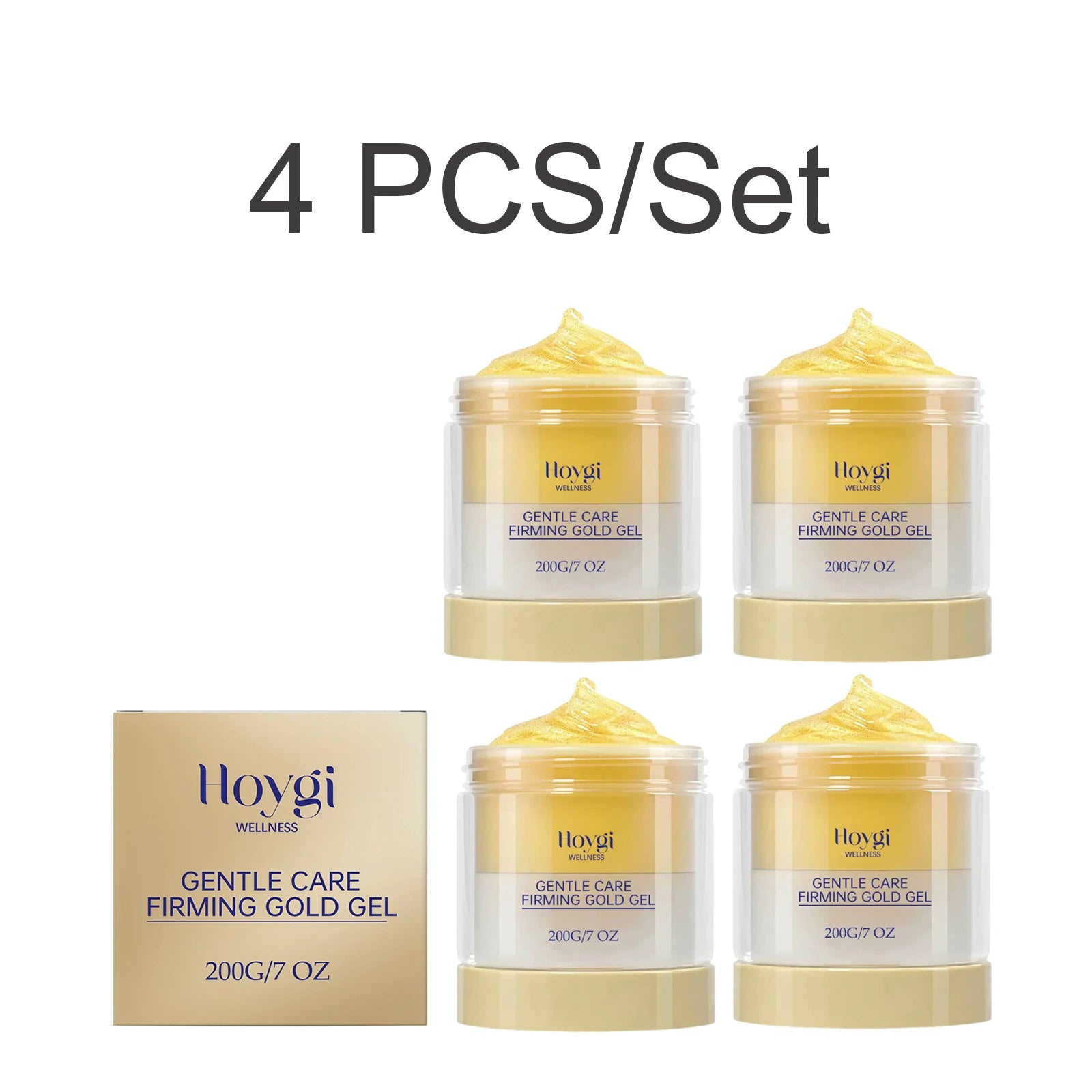 Cryo Thermo Firming Gold Massage Gel Skin Firming Lifting Hydrating Aloe Vera Nano Golden Body Care Detoxification Gel 200g