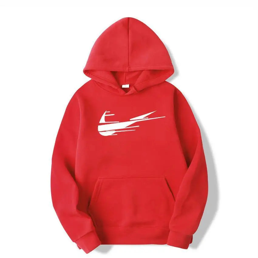 High end men's and women's hoodies, hoodies, autumn and winter casual fleece printed jackets, hoodies