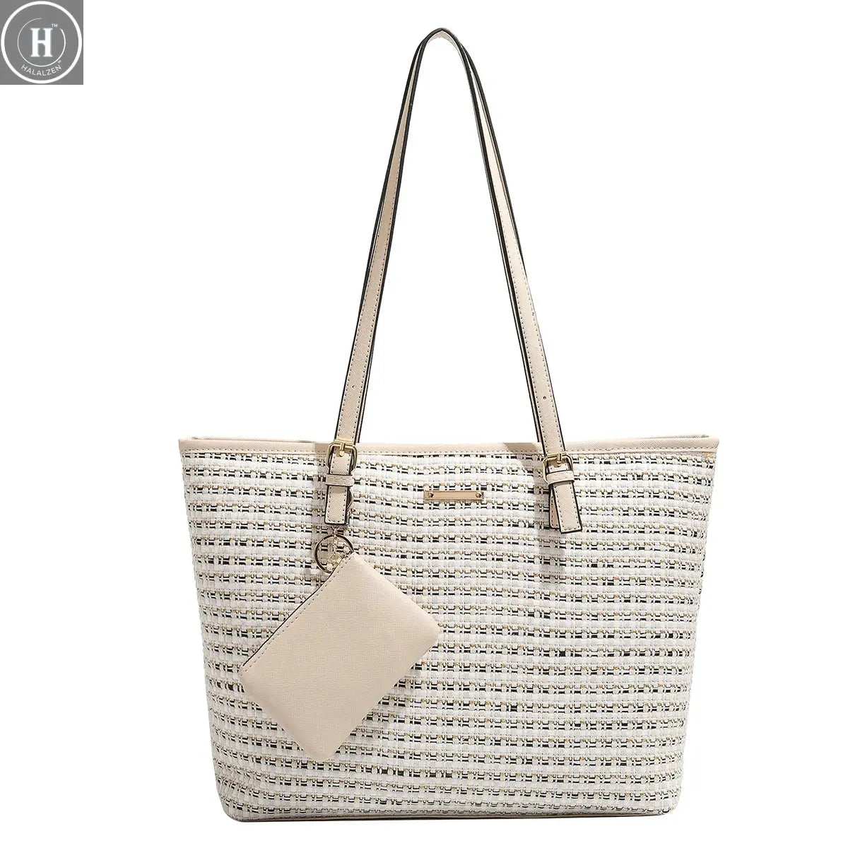 2024 Premium Handbag with Crocodile Pattern Commuting Shoulder Bag Large Capacity Tote Bag Fashion Women's Bag HALALZEN