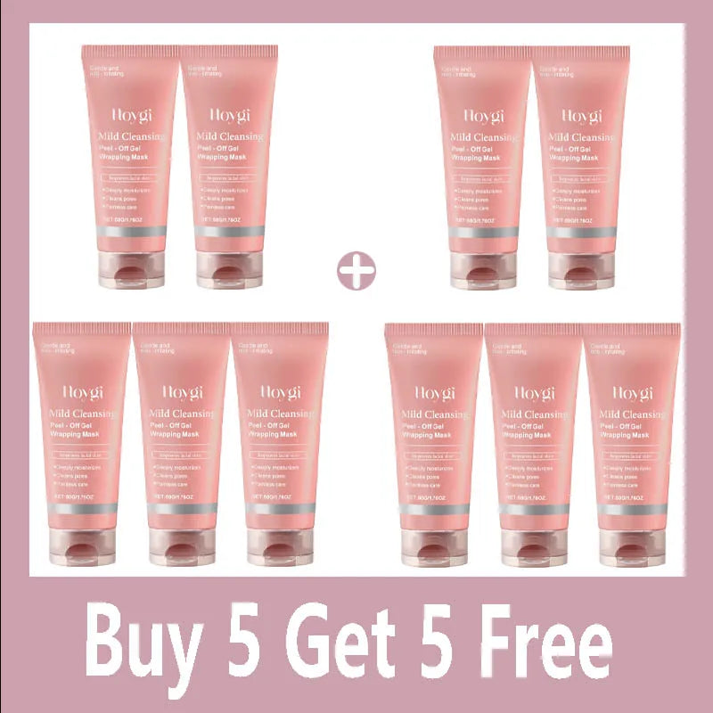 Deep Cleansing Mask Blackhead Remover Tear Pull Face Masks Moisturizing Oil Control Shrink Pore Improve Rough Skin Mud Mask Halalzen