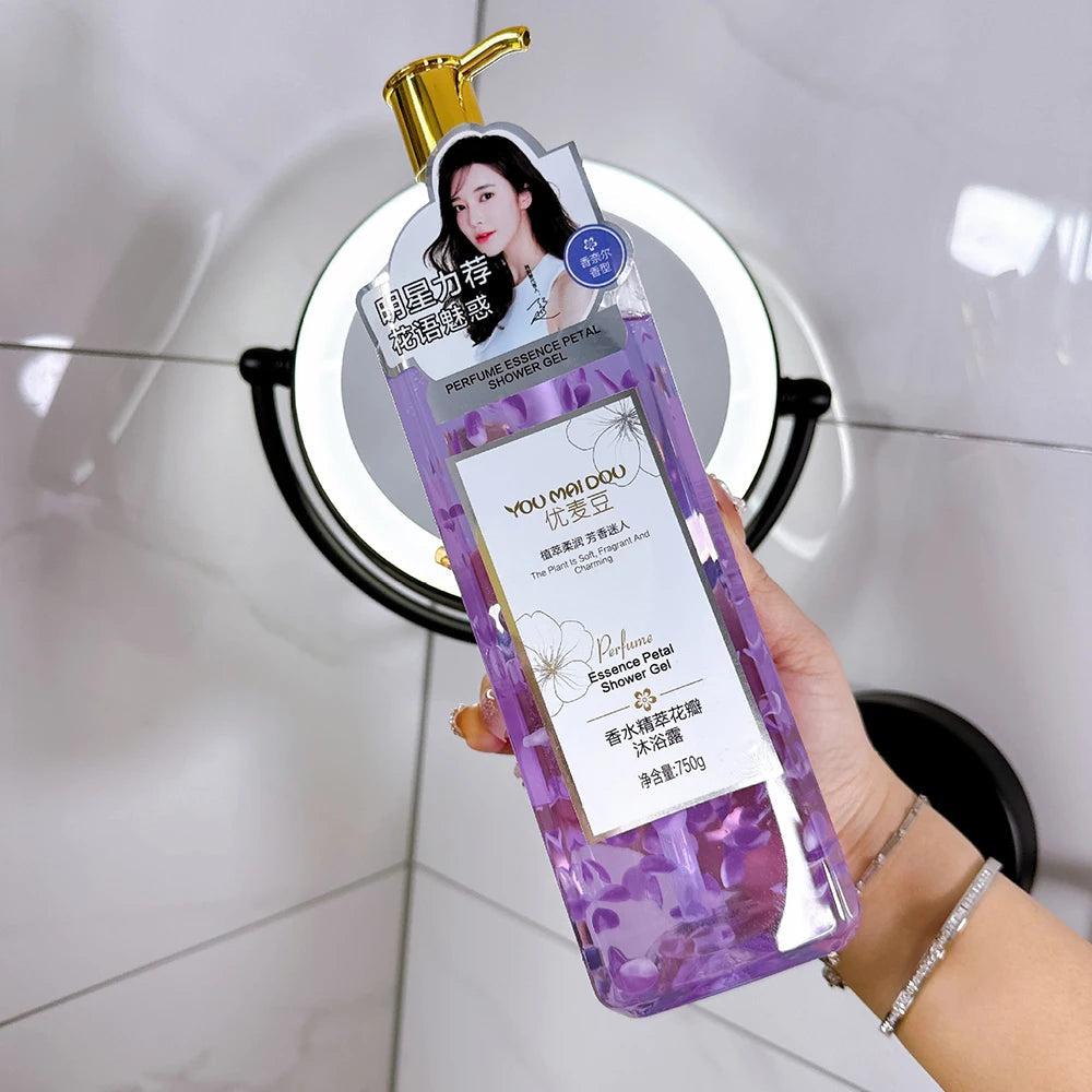 Fruit Flavored Bubble Fragrance Shower Gel Mango Skin Rejuvenation Moisturizing Body Bath Wash Oil Control Peach Long Lasting Halalzen