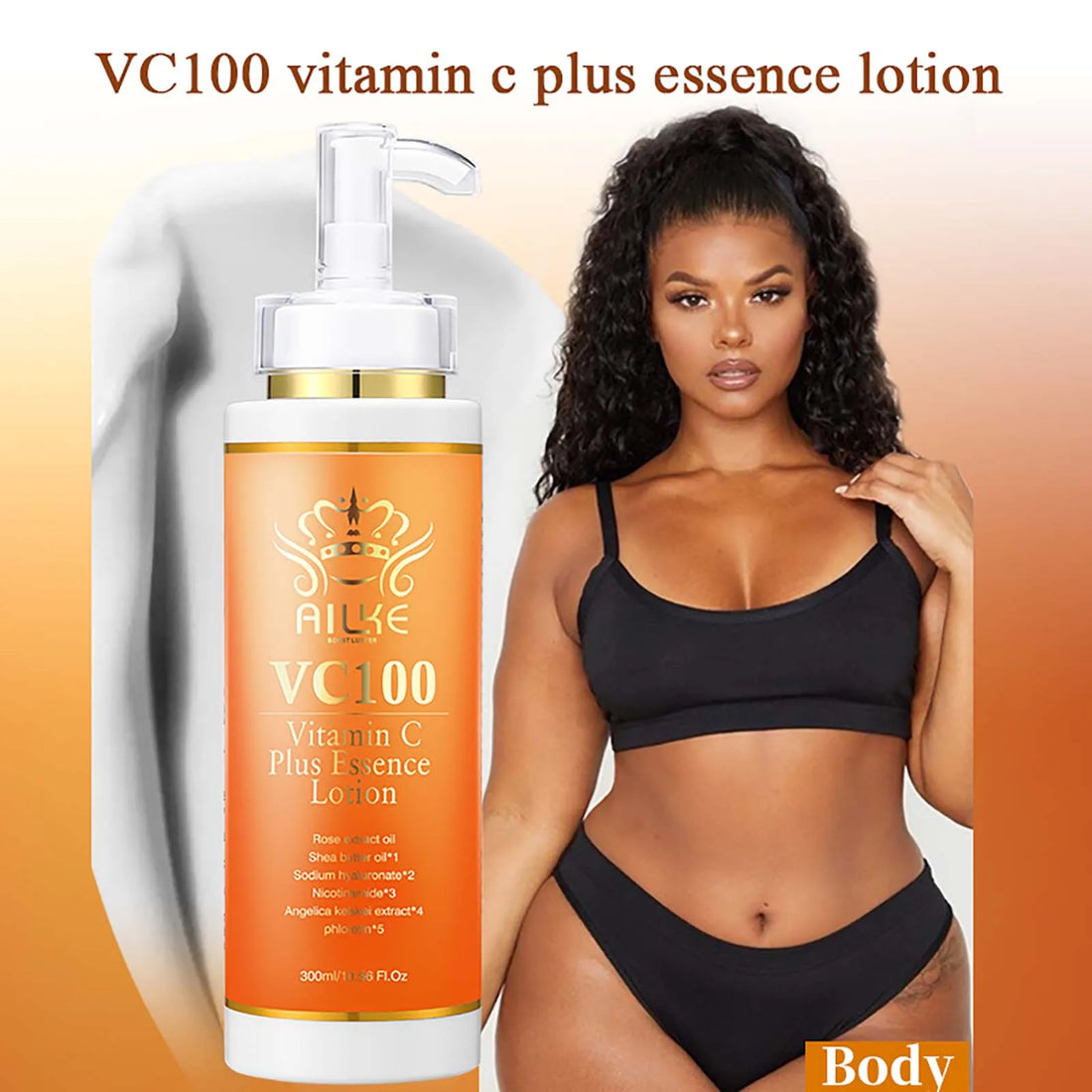 AILKE Vitamin C Brightening Moisturizing Women Skin Care Set, Anti Dark Spots, Nourishing Kit for Smooth, Even Radiant Skin Tone
