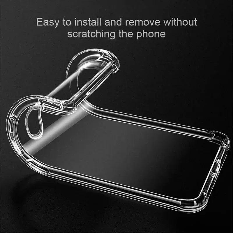 Case For Realme GT 5 Pro Case Silicone Soft Back Cover Phone Case Screen Camera Protection Transparent  Back Cover