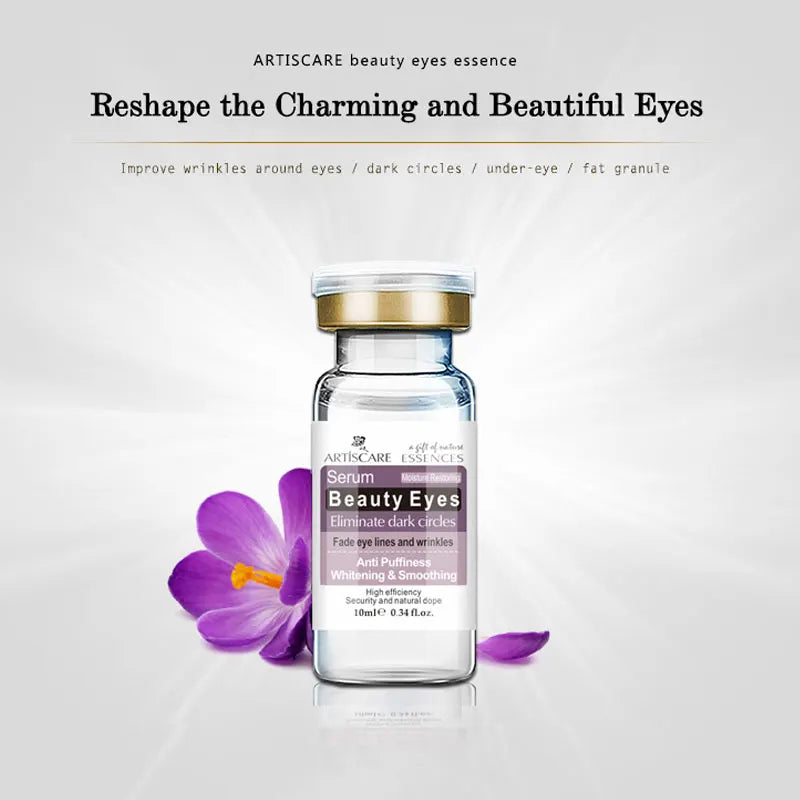 ARTISCARE Beauty Eyes Serum 10pcs for Anti Puffiness Dark Circles Fine Lines Removal Moisturizing Firming Eye Cream