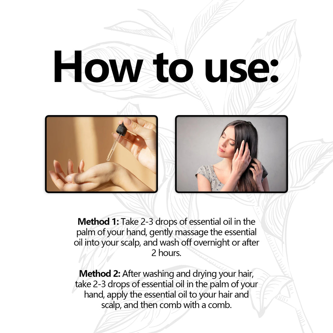 Scalp Treatment Serum Oil Hair Thicken Promote Hair Regrowth Prevent Hair Loss Repair Damaged Hair Smoothing Nourishing Hair Oil