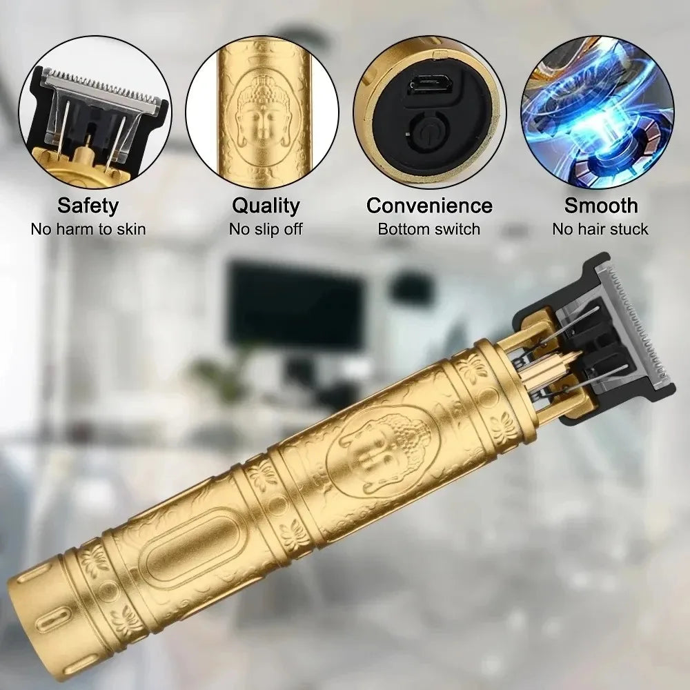 Cordless Mens Hair Trimmer Hair Clippers For Men Professional Beard Trimmer Kits Electric Shavers Hair Cutting Machine Barber Halalzen