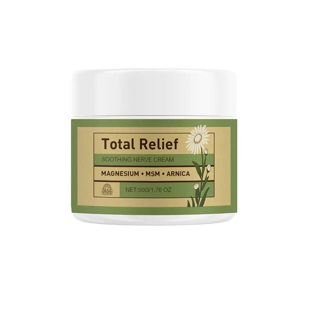 Magnesium Soothing Body Cream - Relieves Tension & Muscle Discomfort, Deep Moisturizing Joint Relief Cream for All Skin Types