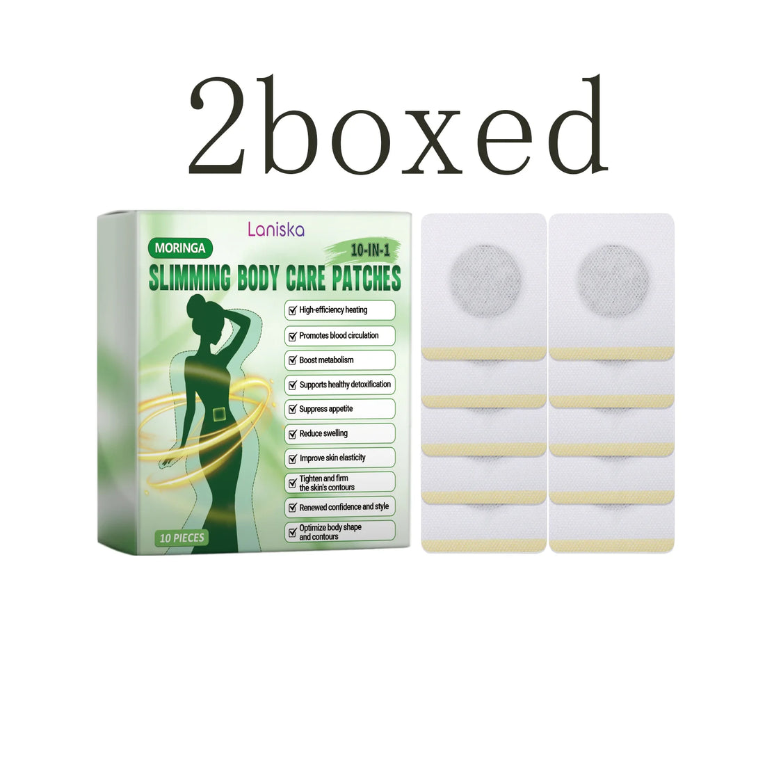 Body Care Patch - Comfortable Lightweight, Skin-Fitting, Daily Body Shaping, Lazy Convenient Wearable Care Patch