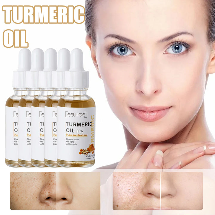 Turmeric Repair Essence For Reduces Dark Spots & Freckles,Moisturizes Face,Brightens And Evens Skin Tone,Improves Damaged Skin