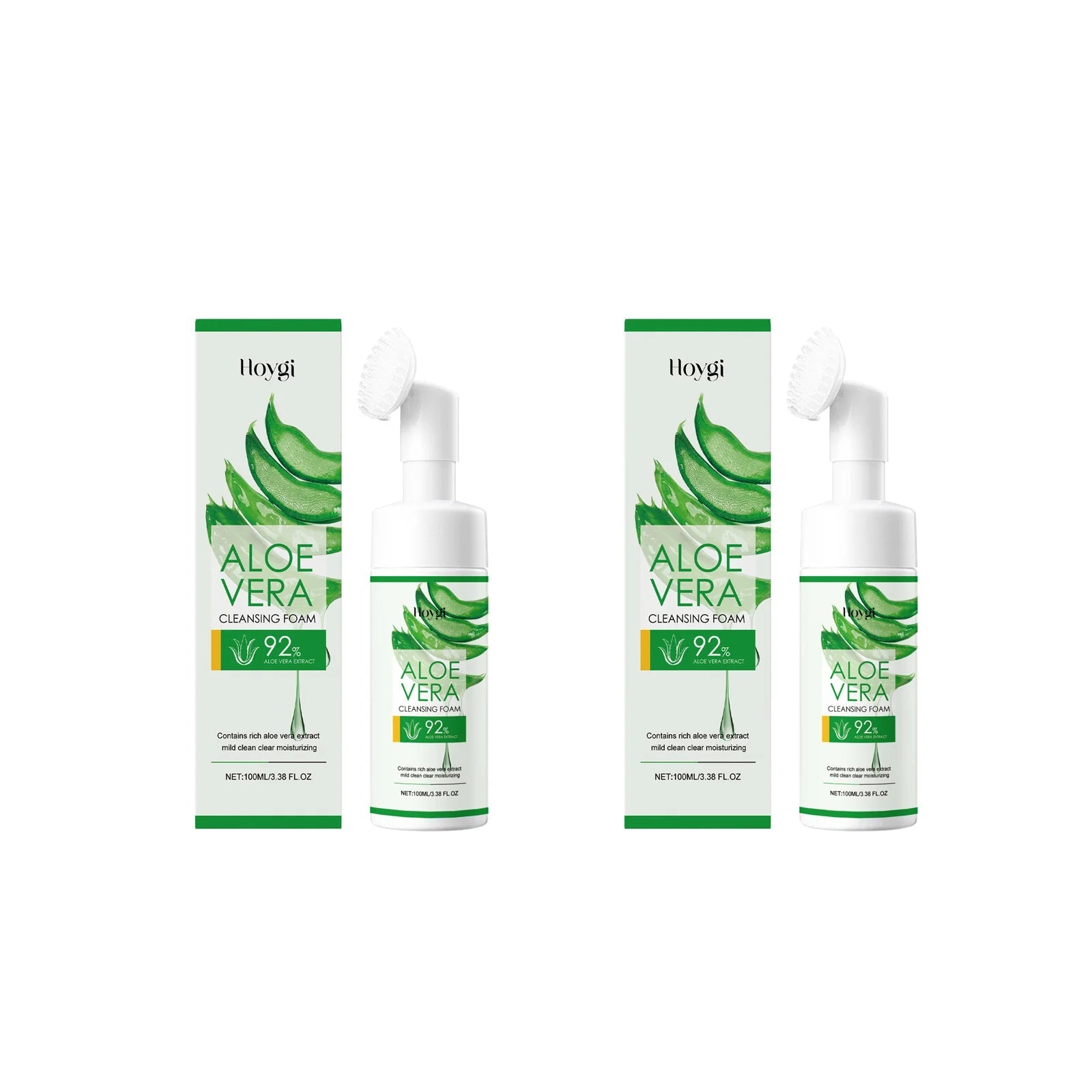 Aloe Cleansing Foam Gently Cleanses The Face Deeply Hydrates Pores Controls Oil Moisturizes And Is Comfortable Without Tightness Halalzen