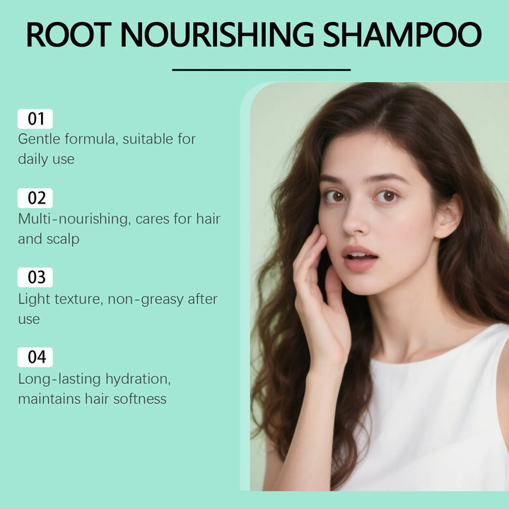 Batana Oil Shampoo - Nourishing Scalp, Smooth and Voluminous Hair, Daily Gentle Shampoo with Lasting Fragrance