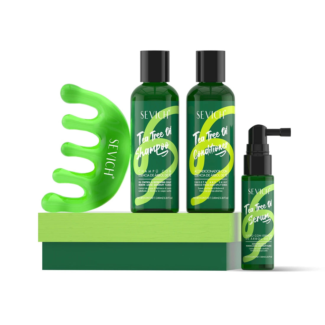 Tea Tree Essence Shampoo Hair Conditioner Set Deep Cleaning Moisturizing Scalp Strengthening Nourish Shiny Anti Hair Loss Care Halalzen