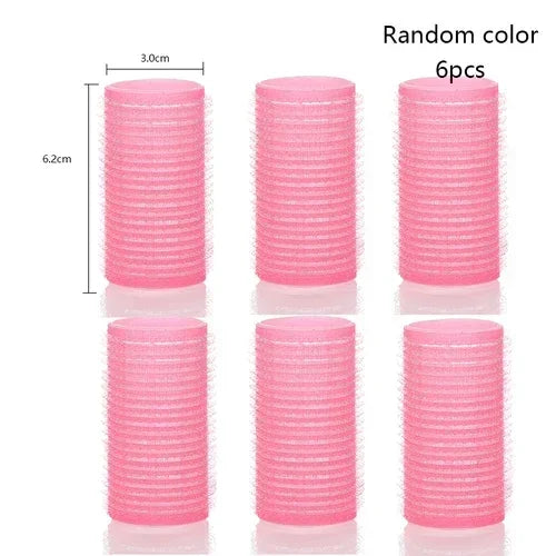 Hair Rollers Self Grip Hook Hair Curlers Heatless Roller Salon Dressing Curlers Jumbo Size Sticky Hair Styling Tools Halalzen