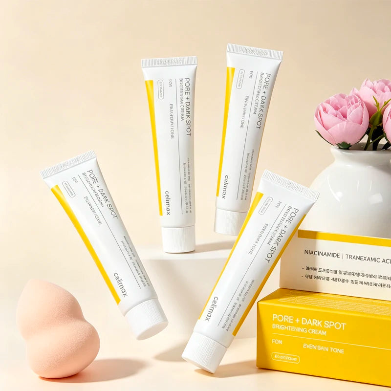 Hot Brand Celimax Pore Dark Spot Brightening Cream 35ml Long Lasting Whitening Anti-wrinkle Korean Beauty Skin Care Products
