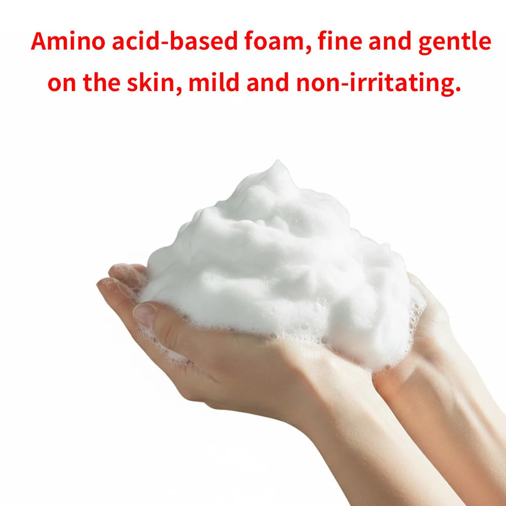 1/2 Pcs Amino Acid Facial Cleanser with Allantoin Gentle Non-Irritating Skin Brightening Suitable for All Skin Types Halalzen