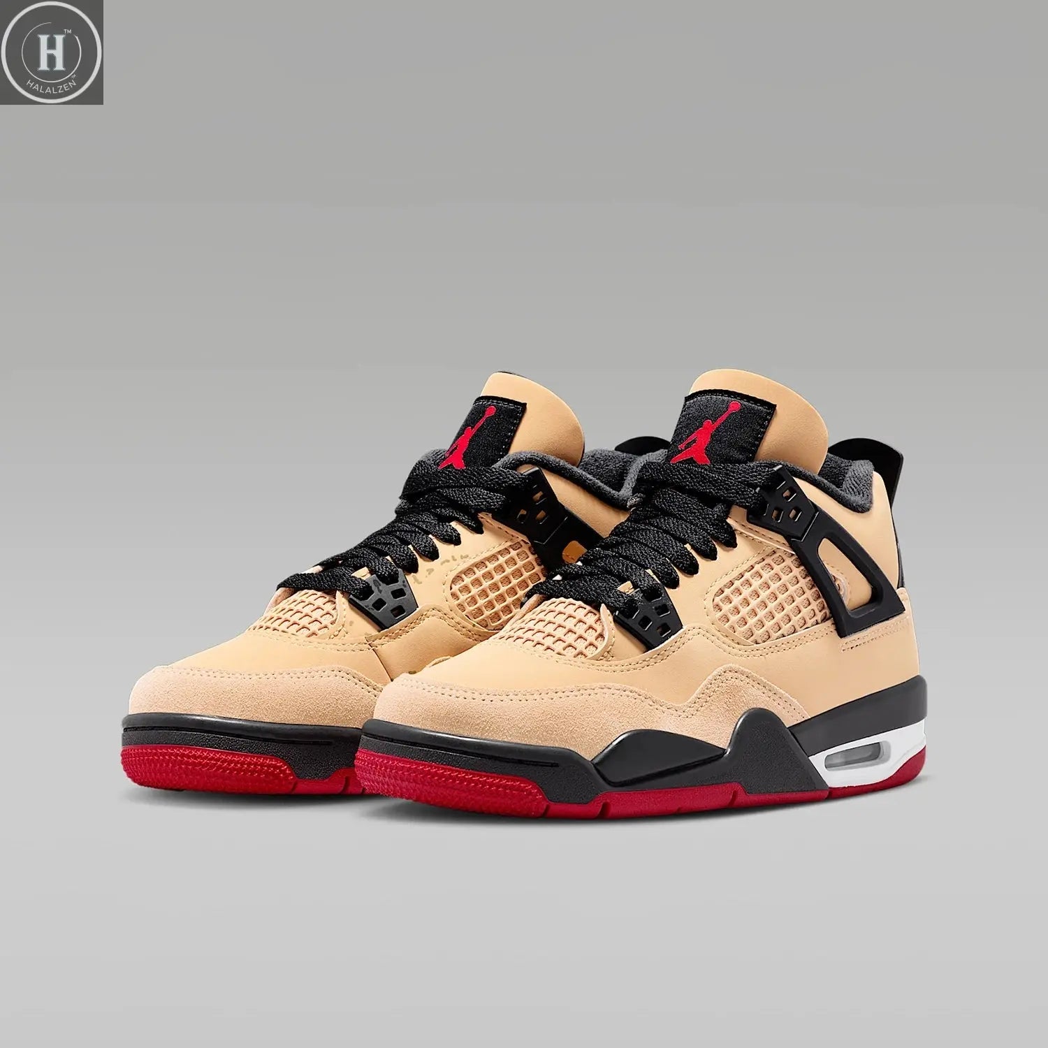 Nike genuine JORDAN GS women's large children's air cushioned sports shoes IH2094-200 HALALZEN