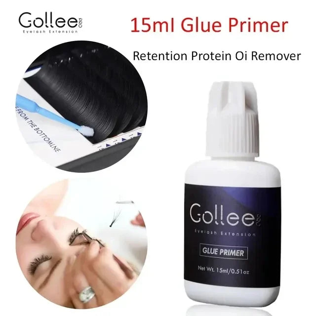 Gollee Eyelash 100ml Foam Cleaner for Clean Lashes Non-Irritating with Soft Brush Shampoo Eye Extension Clean Gentle Makeup Tool
