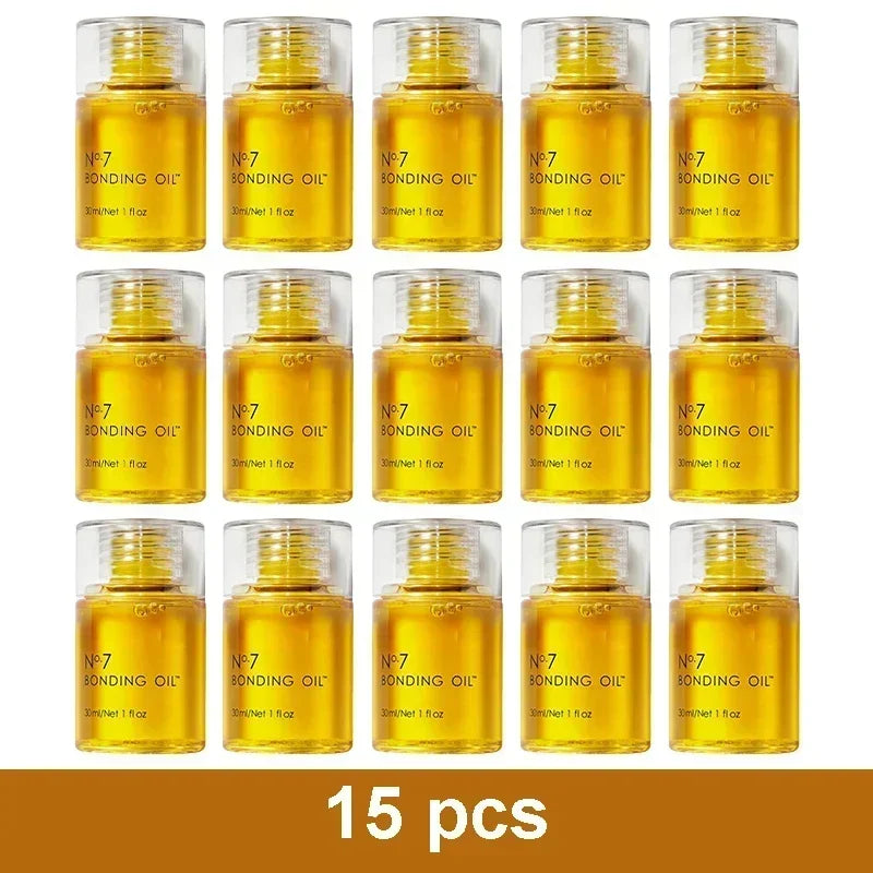 30ml No. 7 Bonding Oil Original Hair Care Repair Damaged Essential Oil Conditioners Increase Shine Softness Color Vibrancy Frizz Halalzen