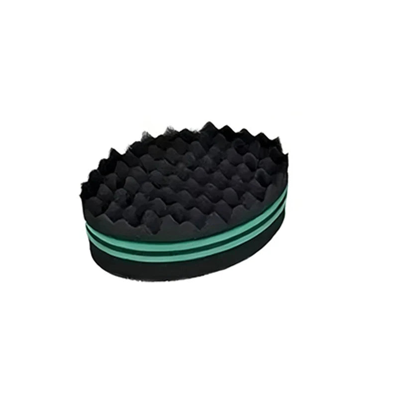 Afro Curly Hair Sponge Brush Twist Hair Comb Glove Set Barbershop Curling Net Comb Salon Hairdressers Wave Hair Style Tools Halalzen
