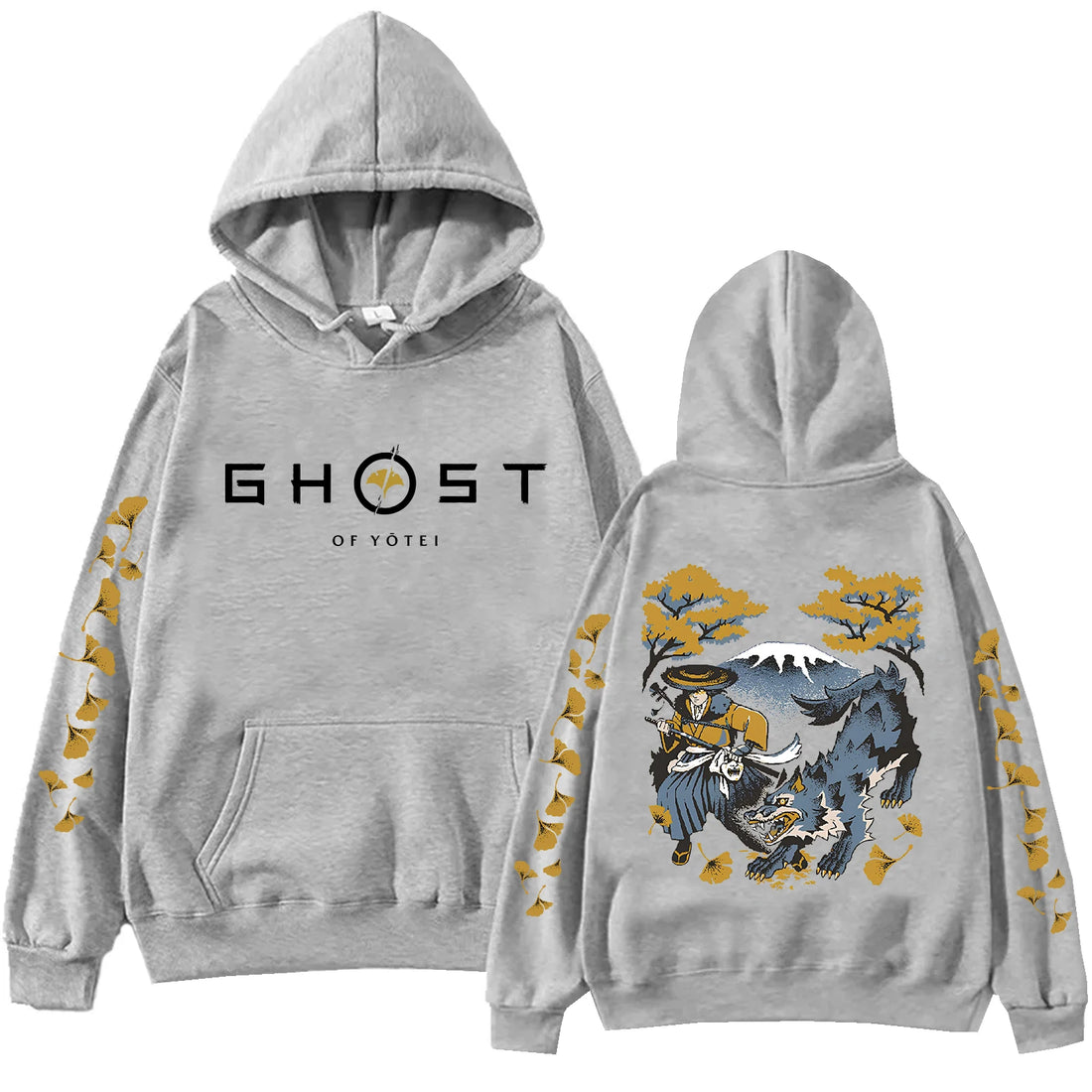 Ghost of Yotei 2025 Hoodie Men Women Harajuku Game Merch Pullover Tops Sweatshirt Gift