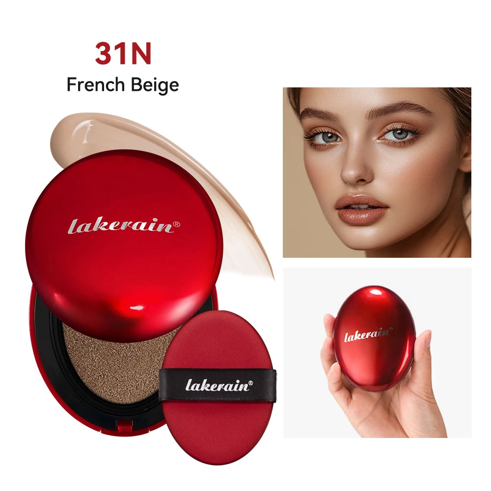Sunscreen Cushion Foundation Fit Cushion Foundation Full Coverage Waterproof Long-lasting Concealer Long-lasting Korean Makeup