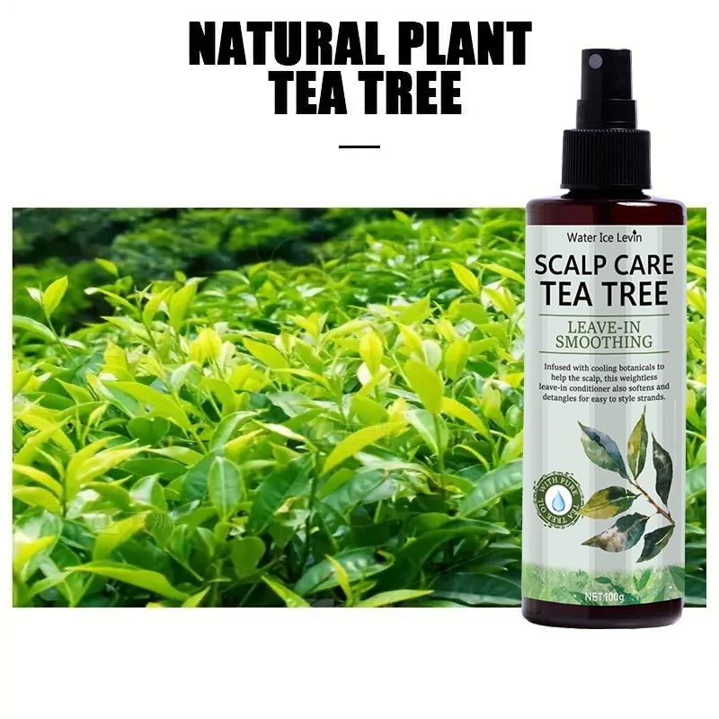 Tea Tree Essential Oil, Deeply Moisturizes Dry and Frizzy Hair, Suitable for Facial, Body, Light Beige Care and Nails, Ideal Choice for All Seasons Halalzen