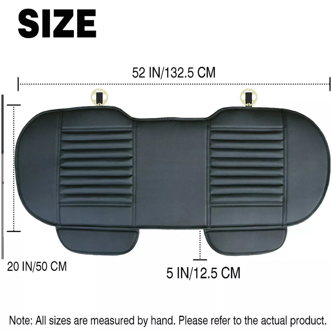 Four Season Rear Back Car Seat Cover PU Leather Seat Cushion Universal Breathable Seats Cover Protector Pad Interior Accessories