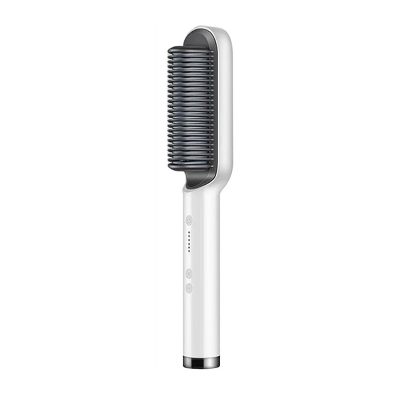 Electric Hair Straightener Brush Professional Fashion Fast Heating Ceramic Hair Straightener Halalzen