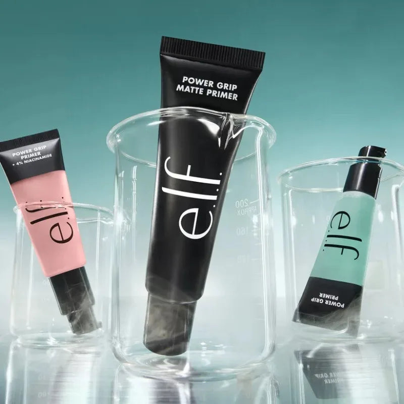 Hot Elf Multi-effect Green Pink Primer Essence Brightening Moisturizing Gel Essence Setting Spray Liquid Foundation Cosmetics