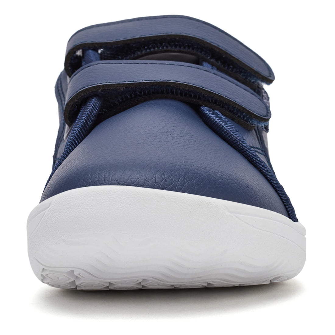 HOBIBEAR Minimalist Kids Barefoot Sneakers | Hook Loop | Wide Toe Shoes | Artificial Leather Sneakers