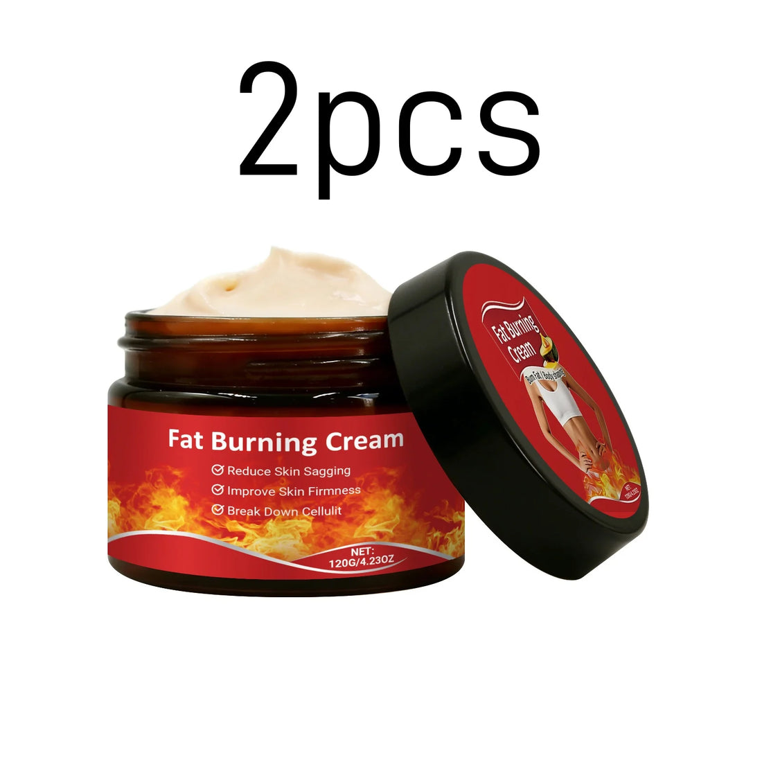 Belly Fat Burning Cream Tighten Skin Massage Anti Sagging Non Greasy Tightening Body Care Cellulite Remover Firming Cream 120g