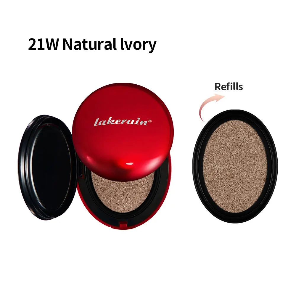 Sunscreen Cushion Foundation Fit Cushion Foundation Full Coverage Waterproof Long-lasting Concealer Long-lasting Korean Makeup