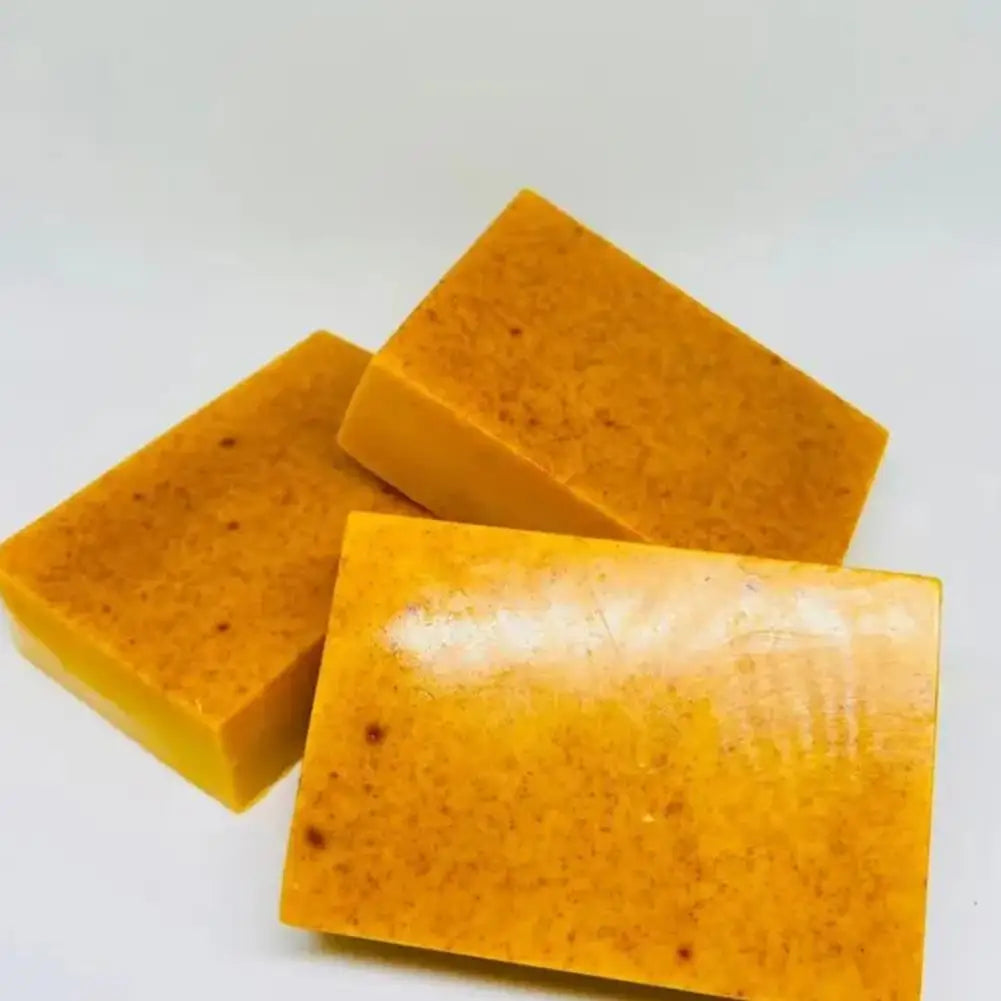 100g Turmeric Hand Made Soap, Lemon Kojic Acid Soap, Shower and Facial Soap Body Care 1/2/3/4/5Pcs