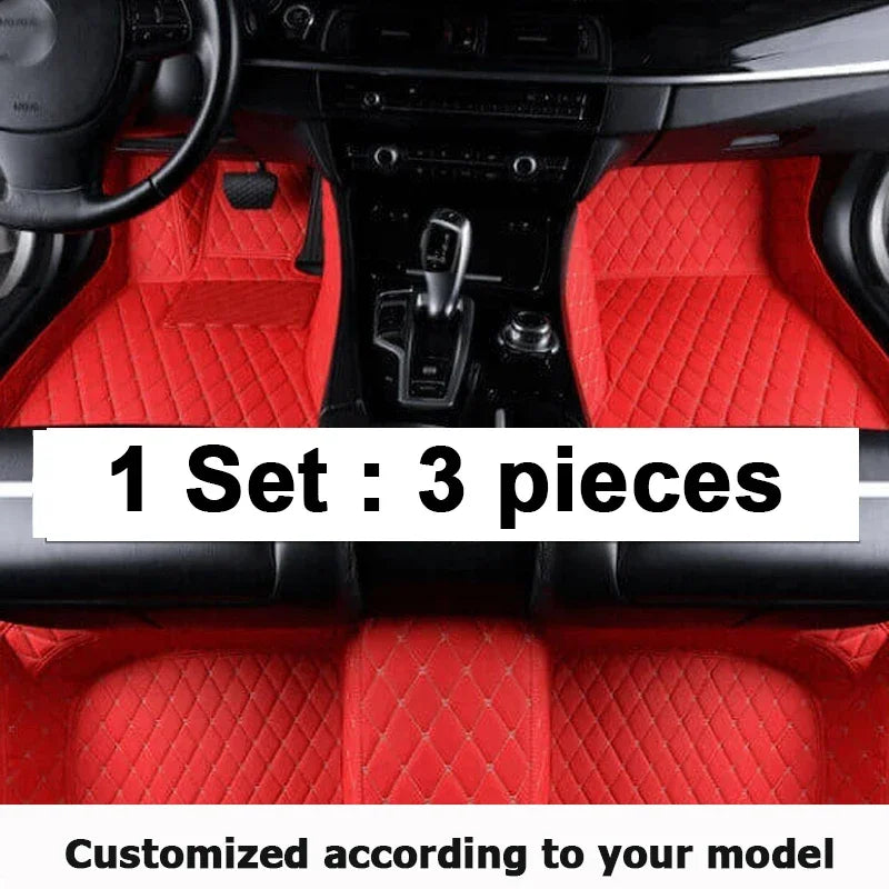 For Subaru Forester 2006-2022 Car Leather Floor Mats Auto Interiors Covers Carpets Accessories Foot Pads Waterproof Rugs