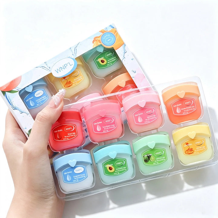 New 4/6/8pcs Moisturizing Lip Balm Sets Lipstick Makeup Natural Plant Base Moisturizer Lip Balm Anti-Cracking Lips Skin Care