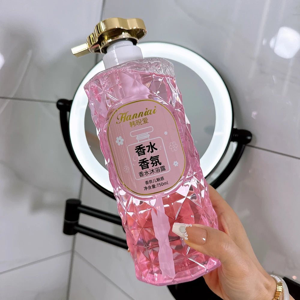 Fruit Flavored Bubble Fragrance Shower Gel Mango Skin Rejuvenation Moisturizing Body Bath Wash Oil Control Peach Long Lasting Halalzen